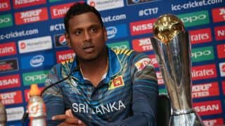 Angelo Mathews: Sri Lanka happy to walk in as underdogs against India